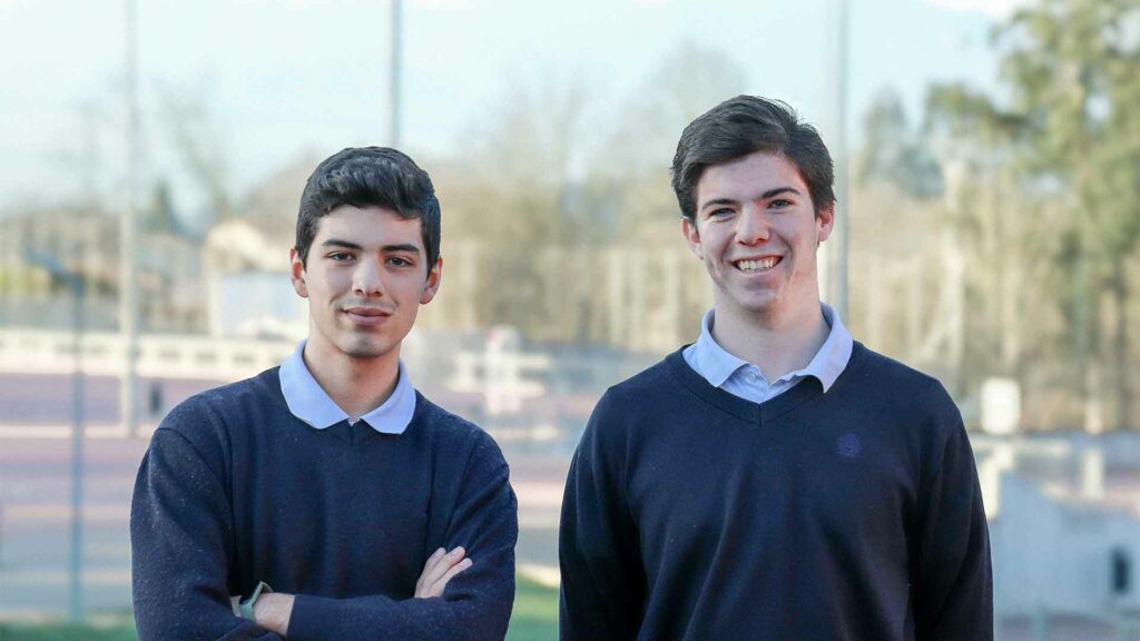 Manu y Rafa, alumnos del colegio bilingüe Los Robles, entre los 10 primeros de la Olimpiada Matemática de Asturias