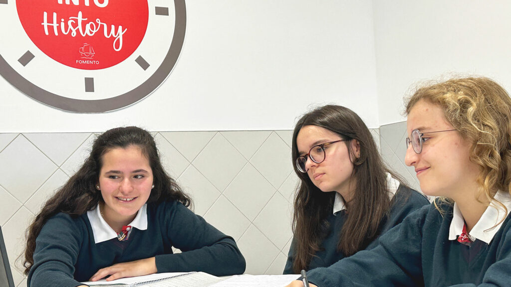 Tres alumnas del Colegio Miravalles- El Redín, ganadoras del concurso ‘Historia Play, la Historia en 7 minutos’
